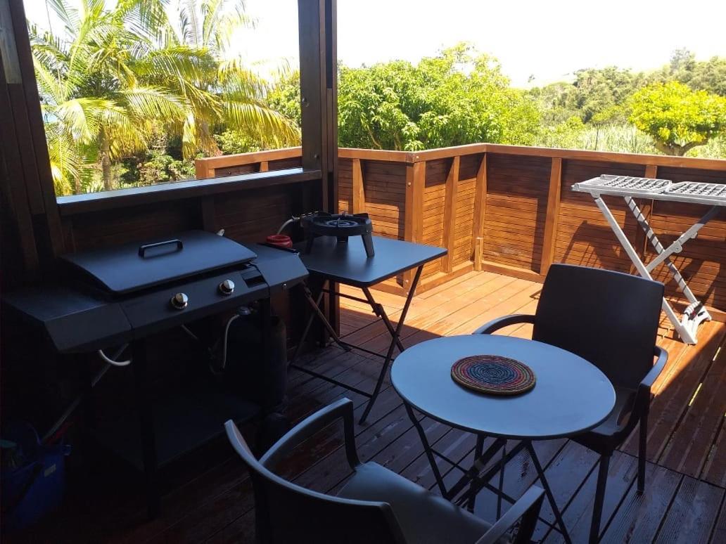 L'Escapade Creole Jacuzzi Privatif Bungalow Ananas Saint-Joseph Extérieur photo