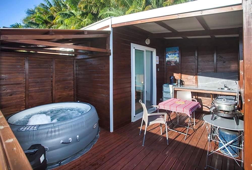 L'Escapade Creole Jacuzzi Privatif Bungalow Ananas Saint-Joseph Extérieur photo